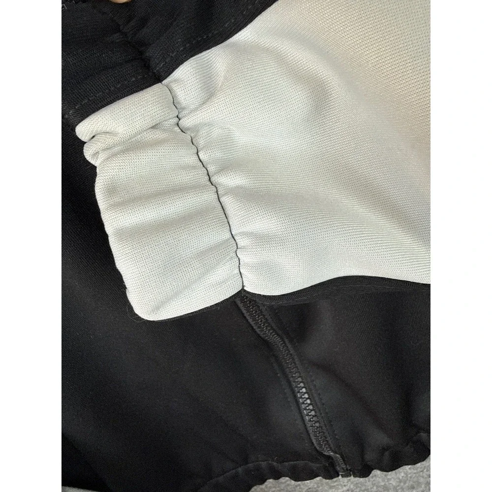 Jordan Jumpman Track Jacket Black White Red Full Zip Men XL Basketball Gym Stain